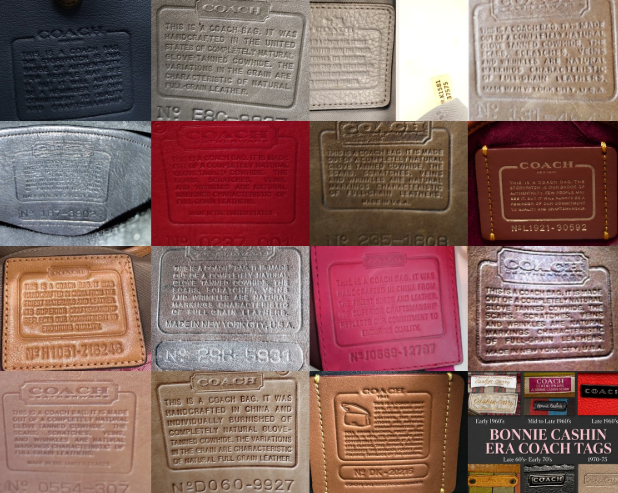 The Timeline: Coach Branding, Labels and Creeds From Bonnie Cashin Era 1960's To Present